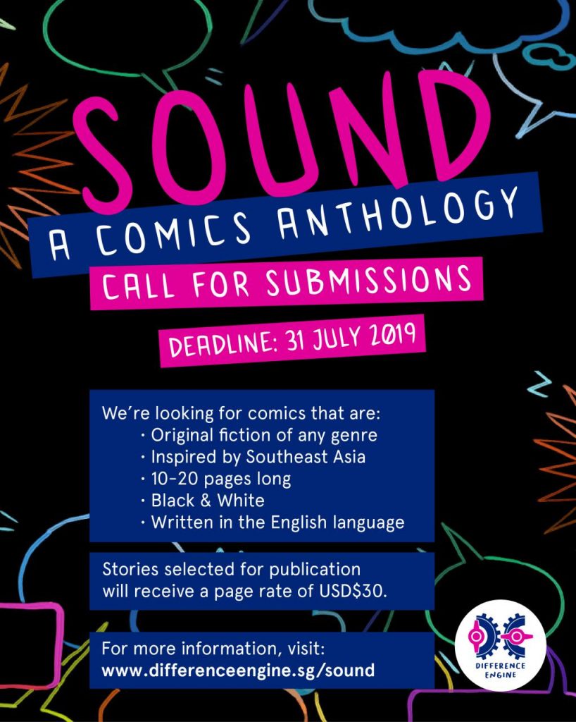 SOUND Anthology Comics Call for Submissions