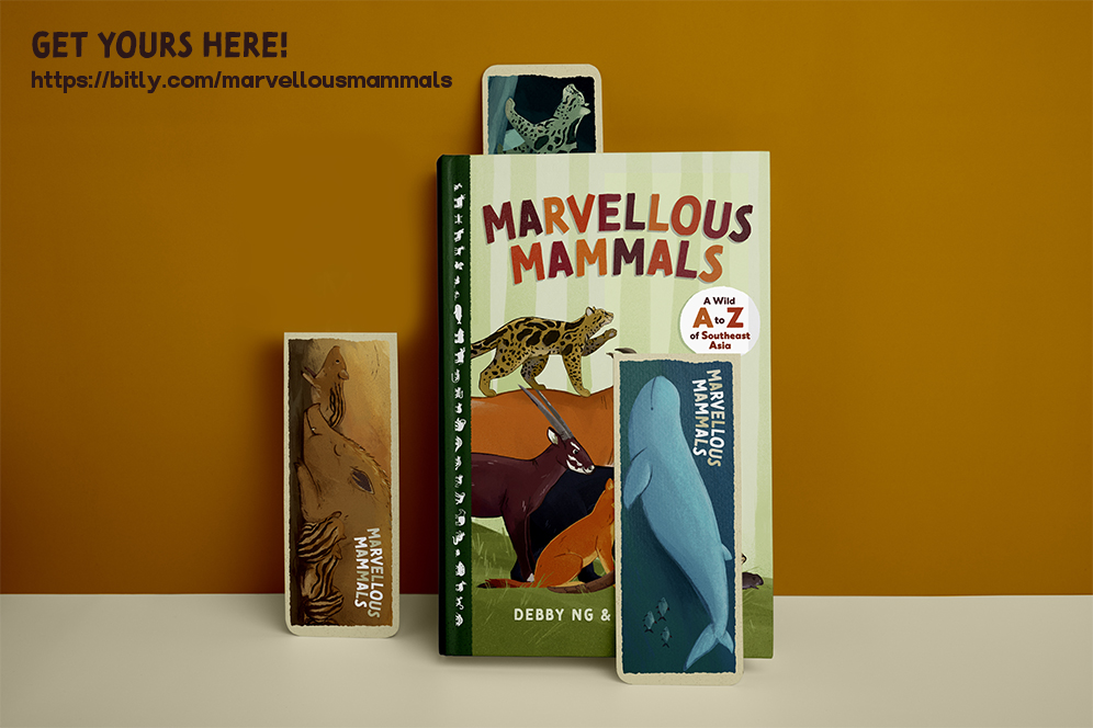 Marvellous Mammals Bookmarks (Set of 4)