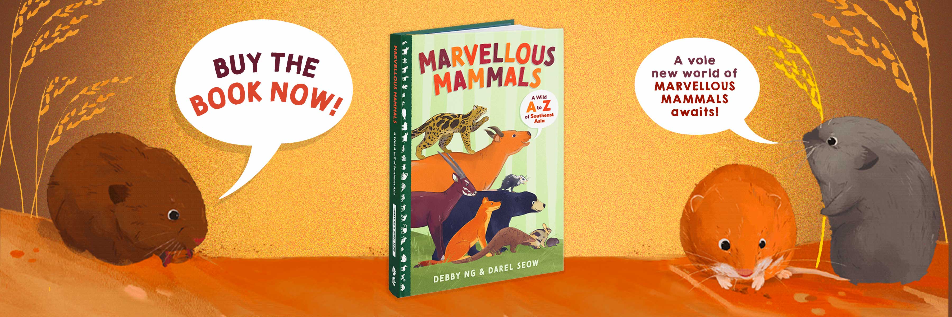 Marvellous Mammals Buy The Book Now
