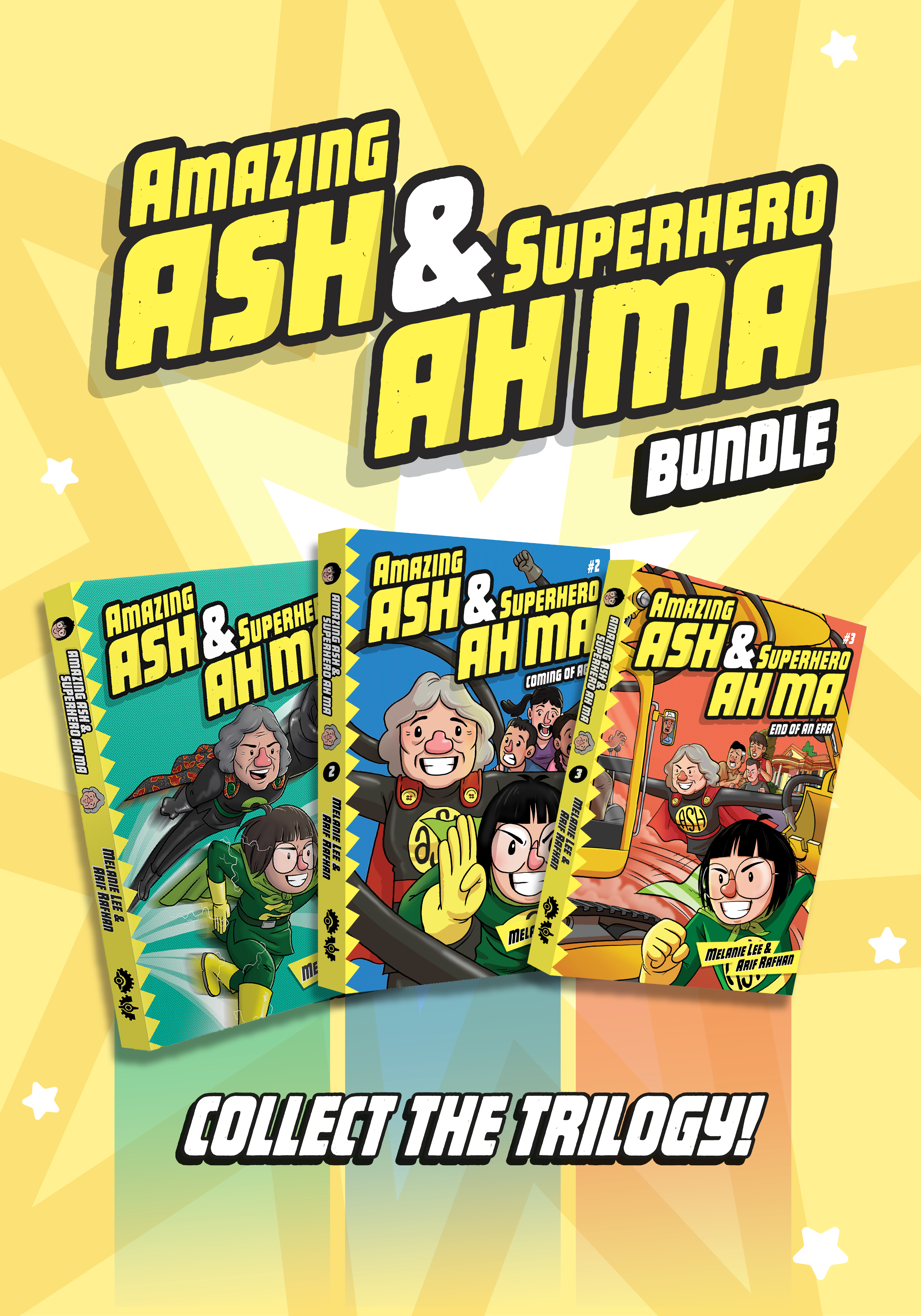 Amazing Ash & Superhero Ah Ma (Complete Bundle)