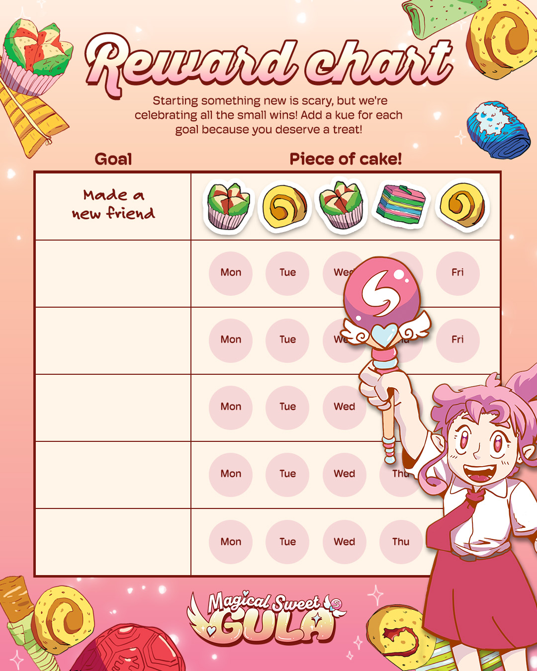 Downloadable Sticker Chart (A6)