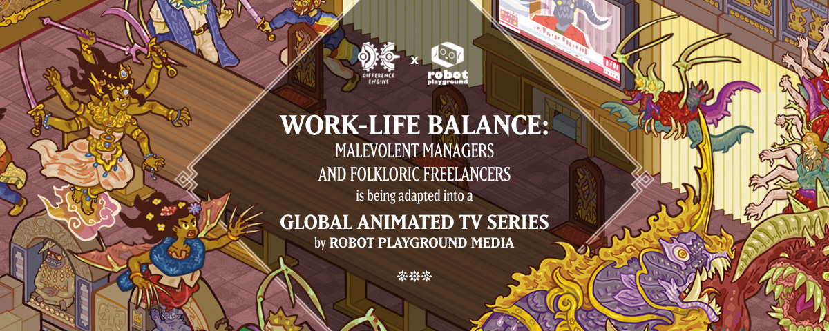 ROBOT PLAYGROUND MEDIA ADAPTING SINGAPORE’S 2023 BOOK OF THE YEAR, GRAPHIC NOVEL “WORK-LIFE BALANCE”, INTO GLOBAL TV SERIES