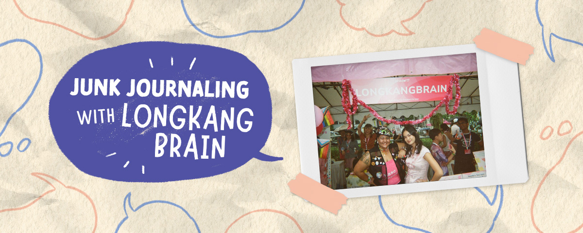 ✂️ Yap & Scrap ✂️Junk Journalling with LONGKANGBRAIN